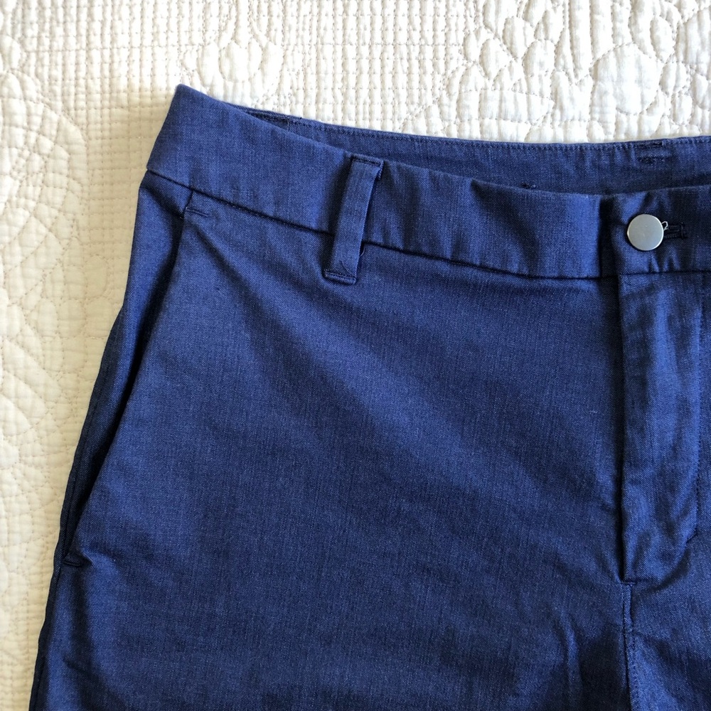 LULULEMON Men's Blue ABC Classic Fit 7” Short style LM7AUDS Size 34 - Picture 2 of 14